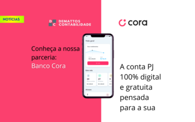 Demattos Contabilidade + Banco Cora: Saiba mais